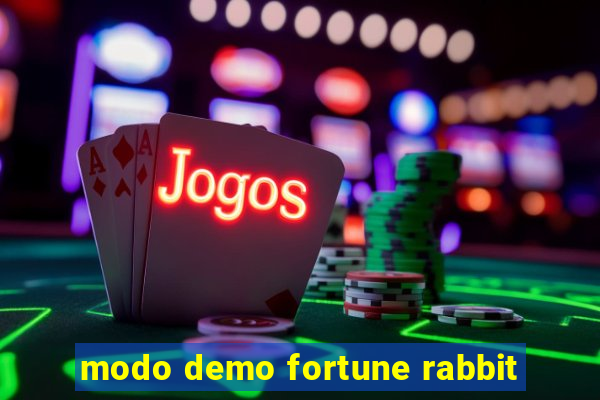 modo demo fortune rabbit